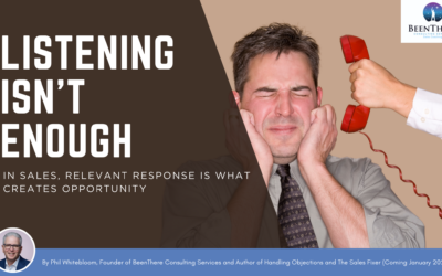 Listening Isn’t Enough